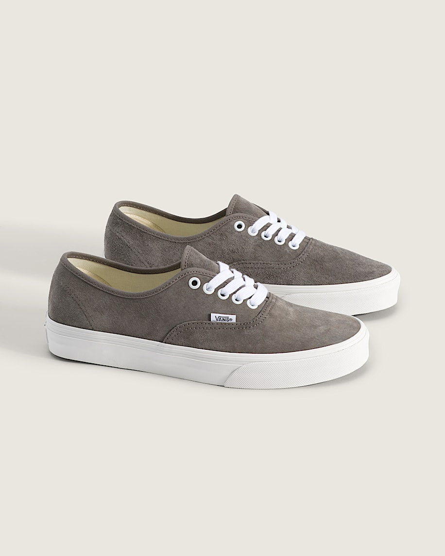 Vans Authentic Gray Suede White