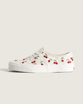Vans Authentic White Checkerboard Cherry Embroidery