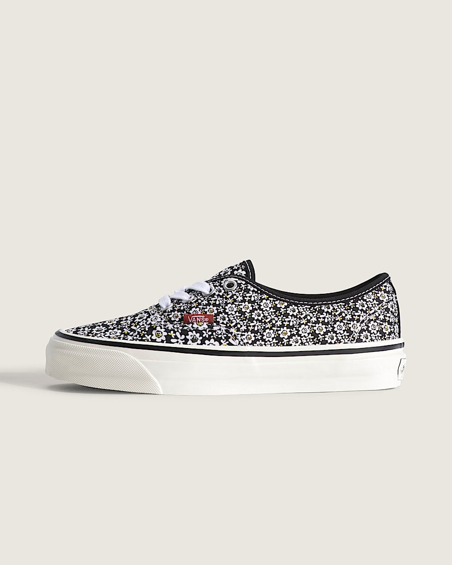 Vans Authentic Reissue 44 Black White Tiny Floral Print
