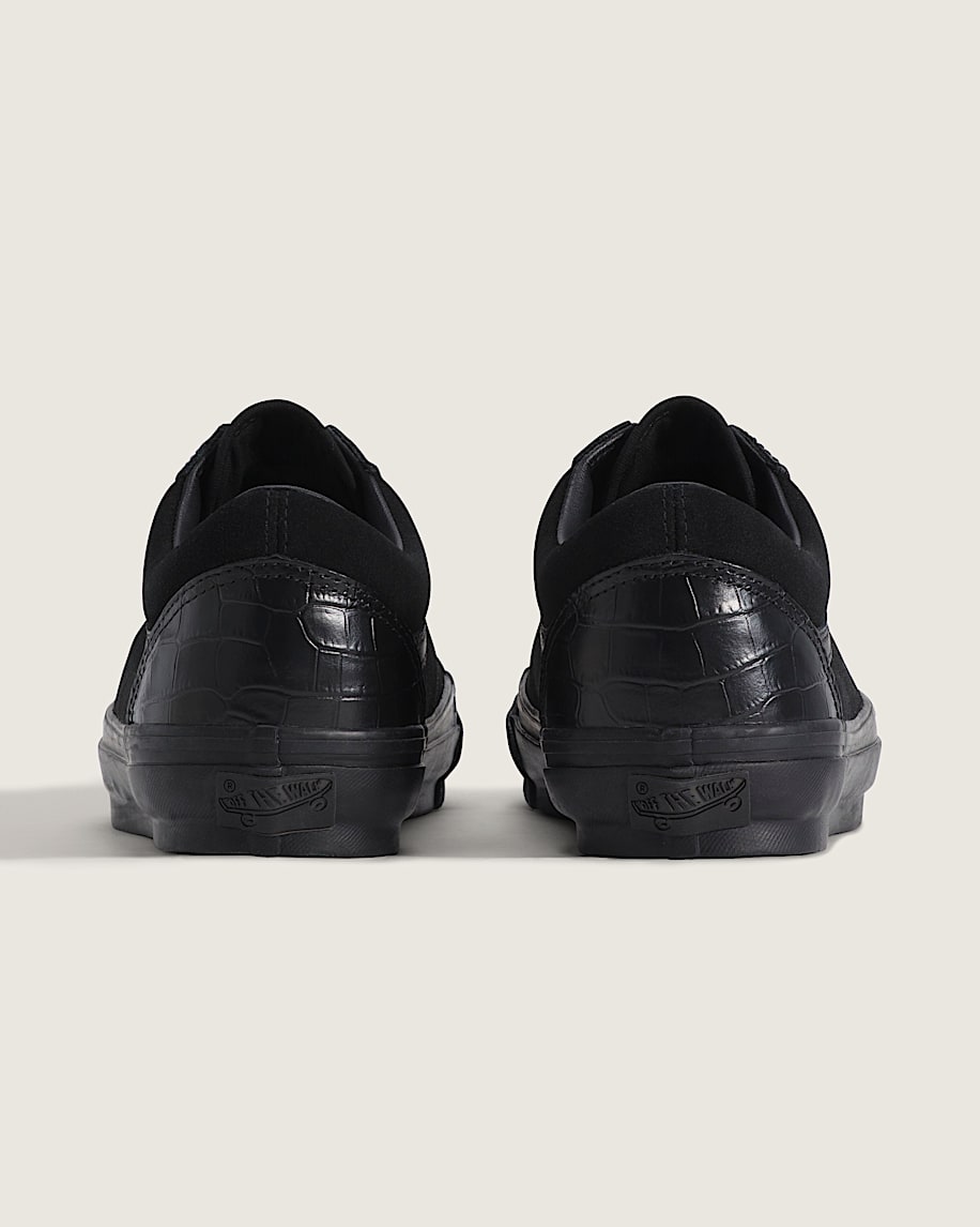 Vans Old Skool 36 Black Croc Embossed