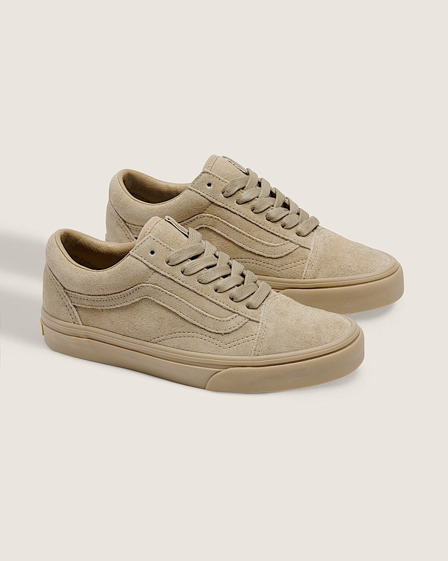 Vans Old Skool Beige Suede Gum Sole