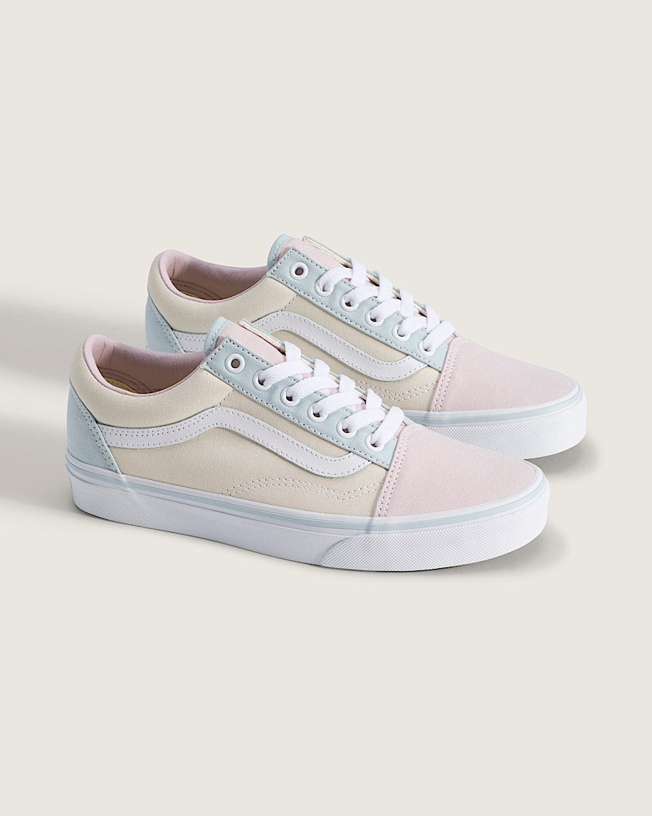 Vans Old Skool Pastel Pink Blue Color Block