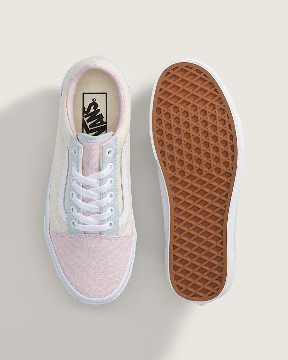 Vans Old Skool Pastel Pink Blue Color Block