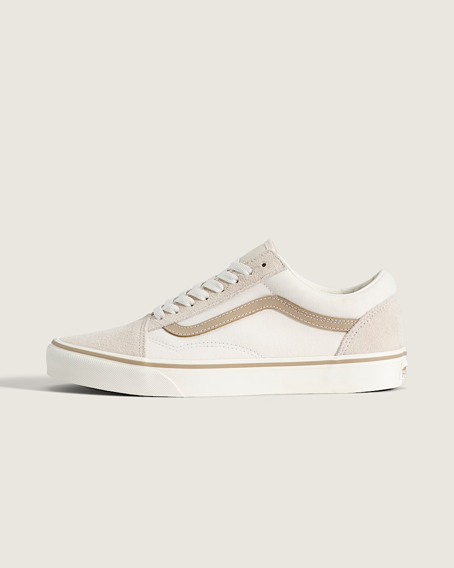 Vans Old Skool Off White Beige Suede