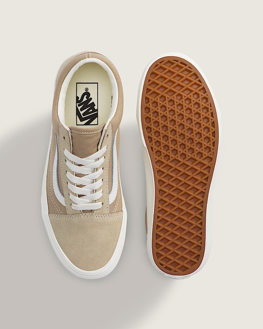 Vans Old Skool Khaki Beige White