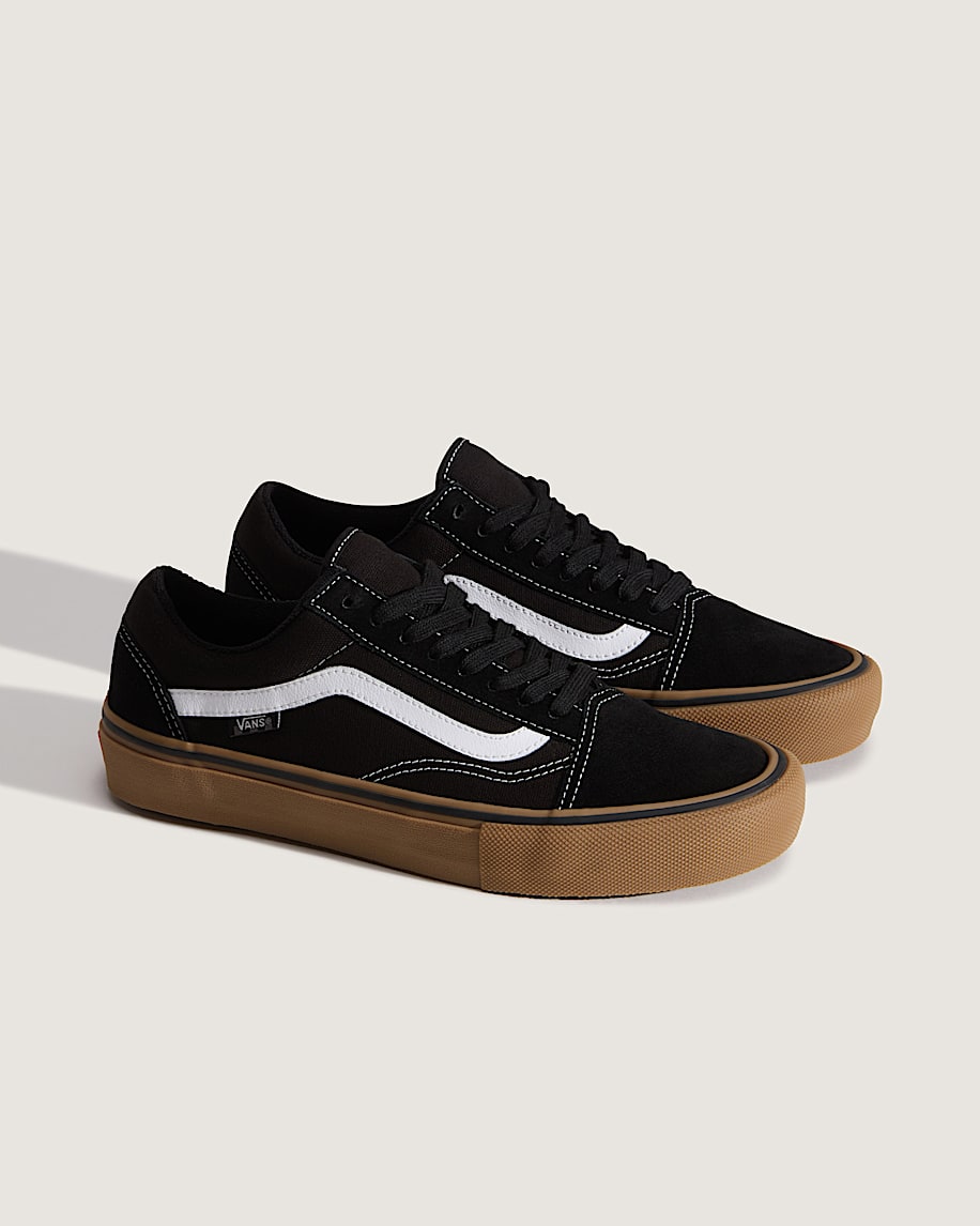 Vans Old Skool Black White Gum Sole