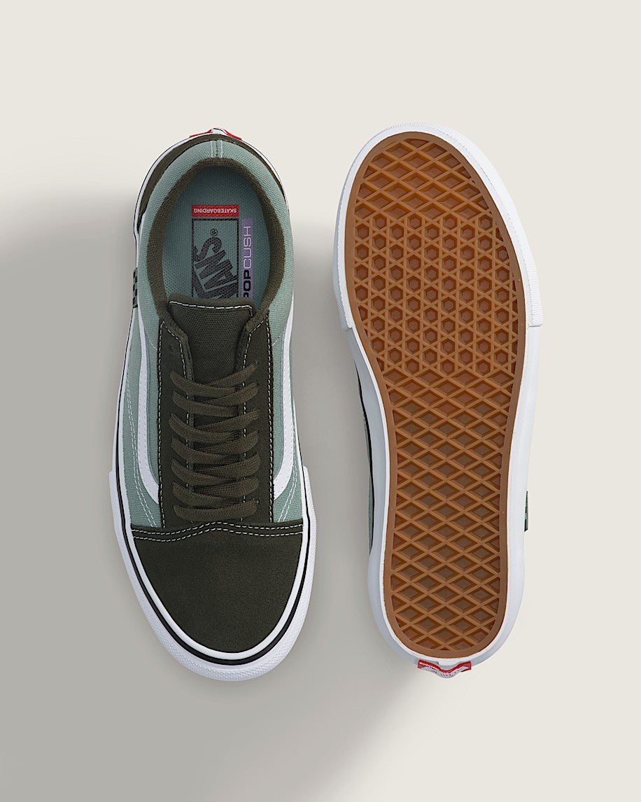 Vans Old Skool Two-Tone Sage Green Dark Olive