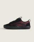 Vans Old Skool Black Red Floral Print