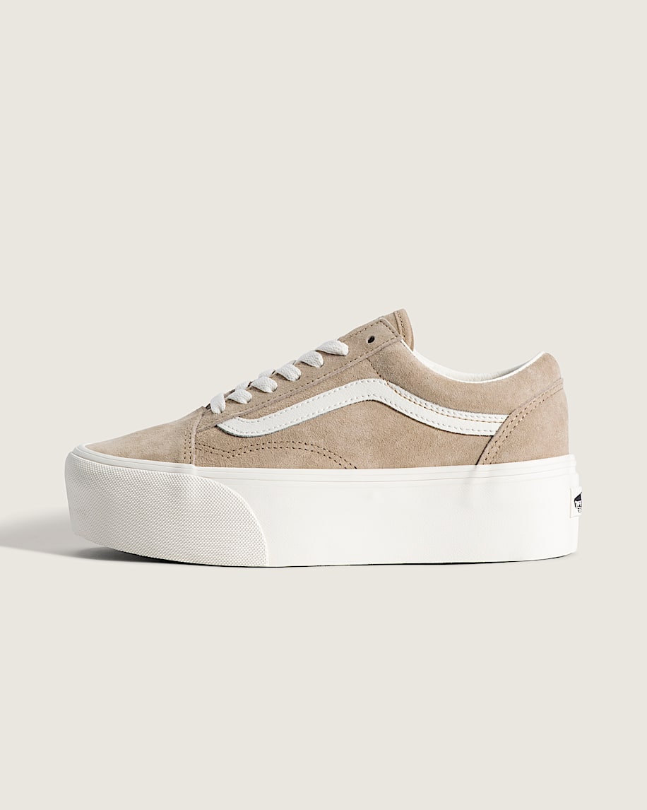 Vans Old Skool Stackform Beige White