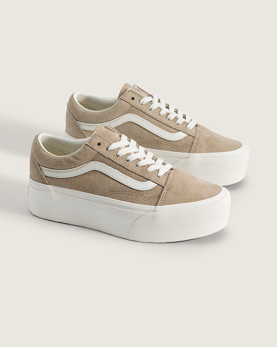 Vans Old Skool Stackform Beige White