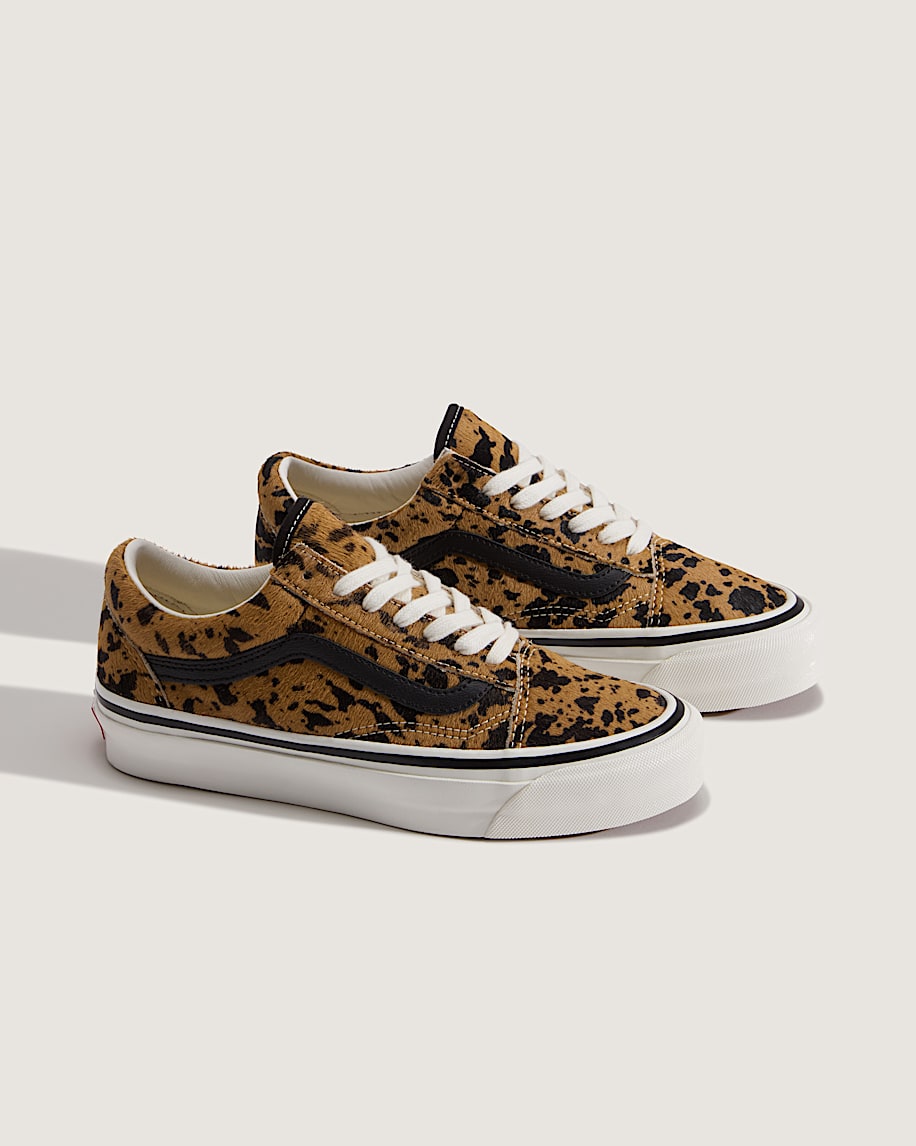 Vans Old Skool Leopard Print Black