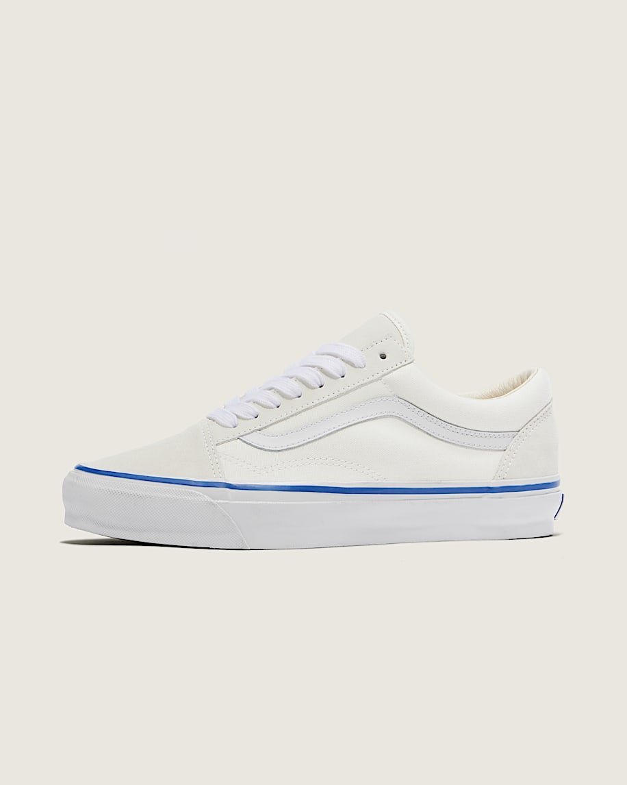 Vans Old Skool 36 DX White Blue Stripe