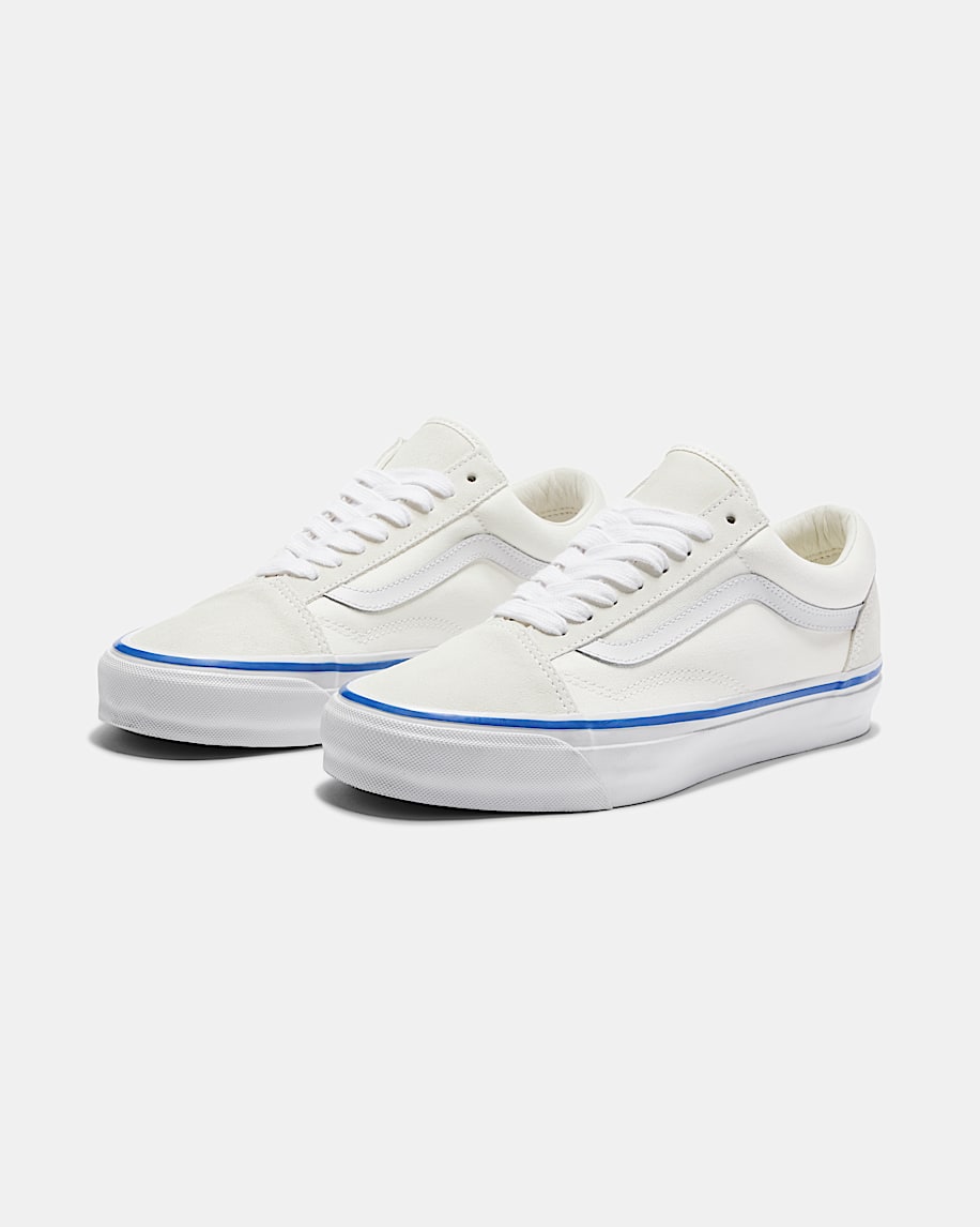 Vans Old Skool 36 DX White Blue Stripe