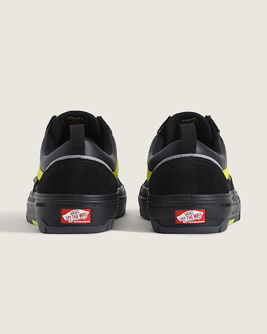 Vans Old Skool Skate Black Lime Yellow