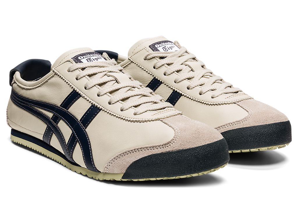 Onitsuka Tiger Mexico 66 Unisex Sneakers – Beige / Navy