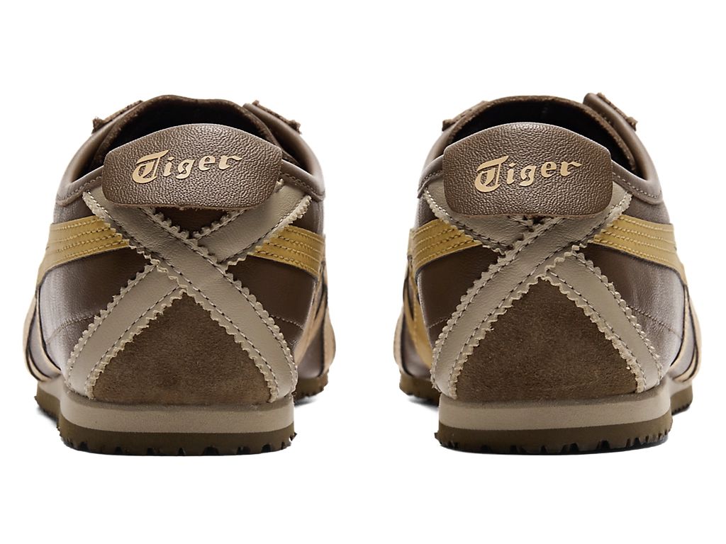 Onitsuka Tiger Mexico 66 Unisex Sneakers – Brown / Mustard Yellow