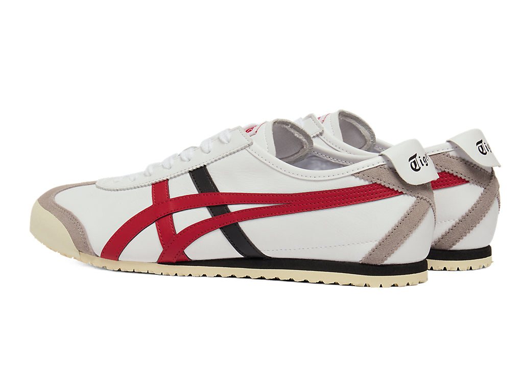 Onitsuka Tiger Mexico 66 Unisex Sneakers – White / Red / Black