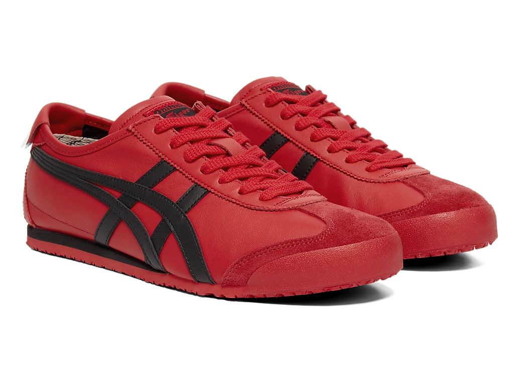 Onitsuka Tiger Mexico 66 Unisex Sneakers – Red / Black