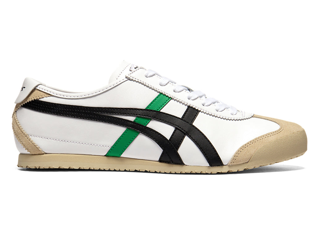 Onitsuka Tiger Mexico 66 Unisex Sneakers – White / Green / Black