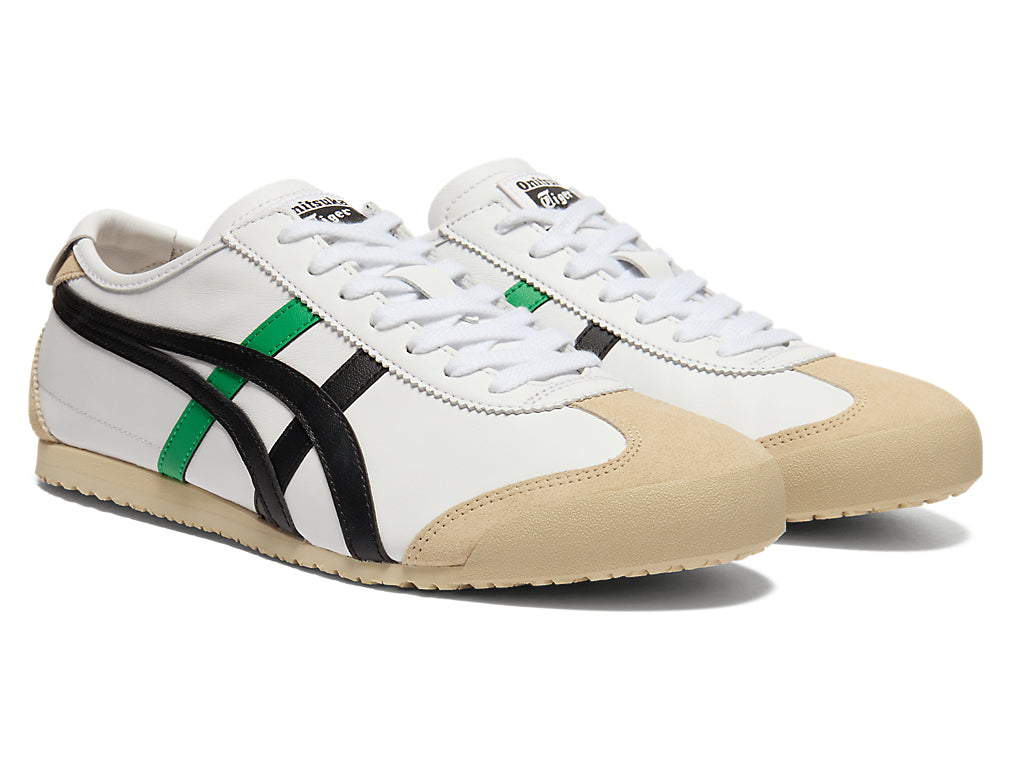 Onitsuka Tiger Mexico 66 Unisex Sneakers – White / Green / Black