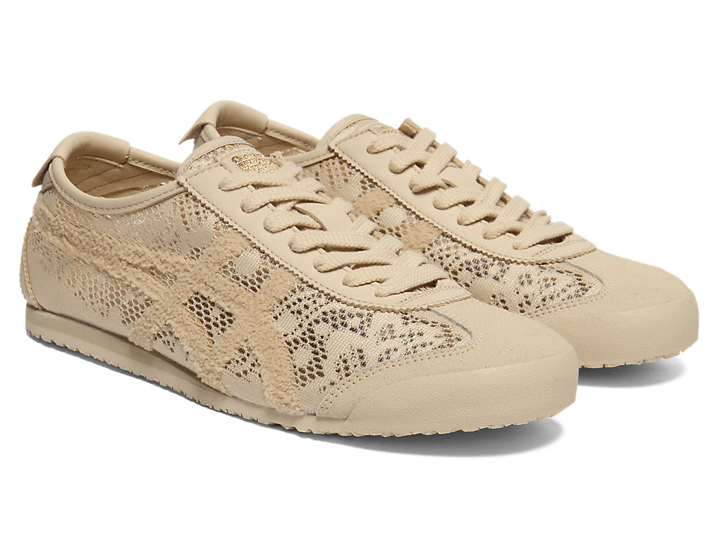 Onitsuka Tiger Mexico 66 Unisex Sneakers – Beige / Lace Mesh
