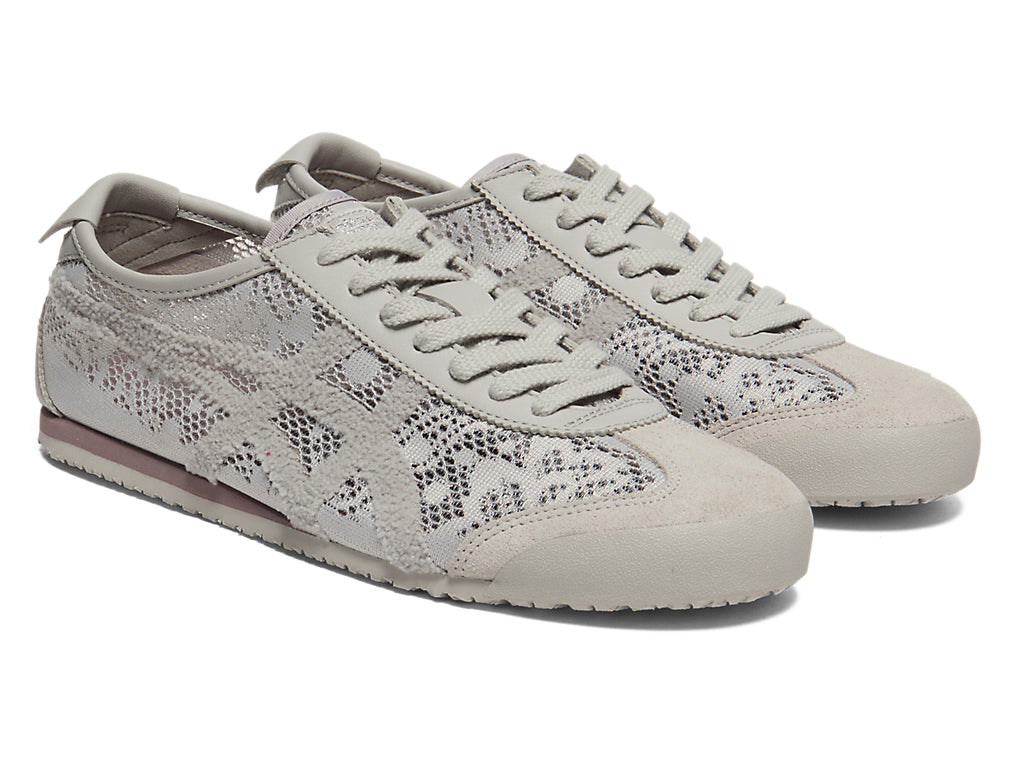 Onitsuka Tiger Mexico 66 Unisex Sneakers – Light Gray / Lace Mesh