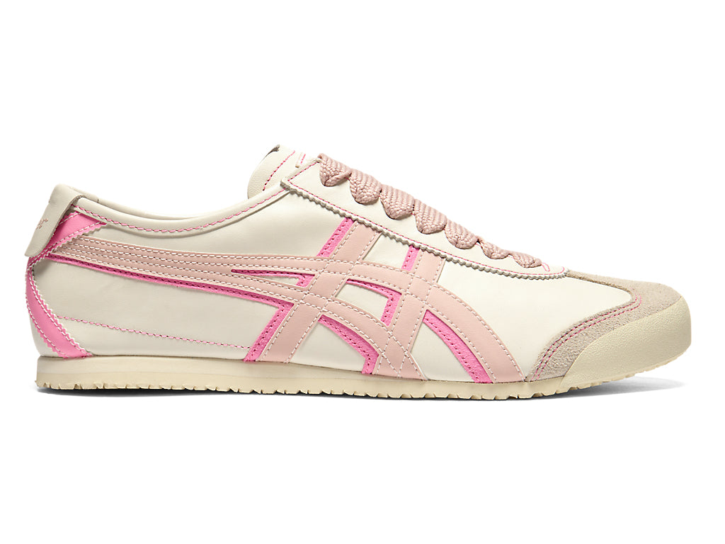 Onitsuka Tiger Mexico 66 Unisex Sneakers – Cream / Pink