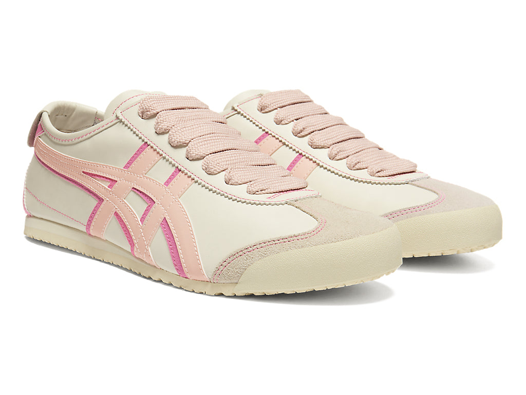 Onitsuka Tiger Mexico 66 Unisex Sneakers – Cream / Pink