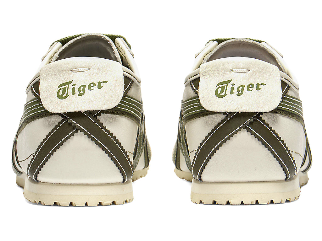Onitsuka Tiger Mexico 66 Unisex Sneakers – Cream / Olive Green