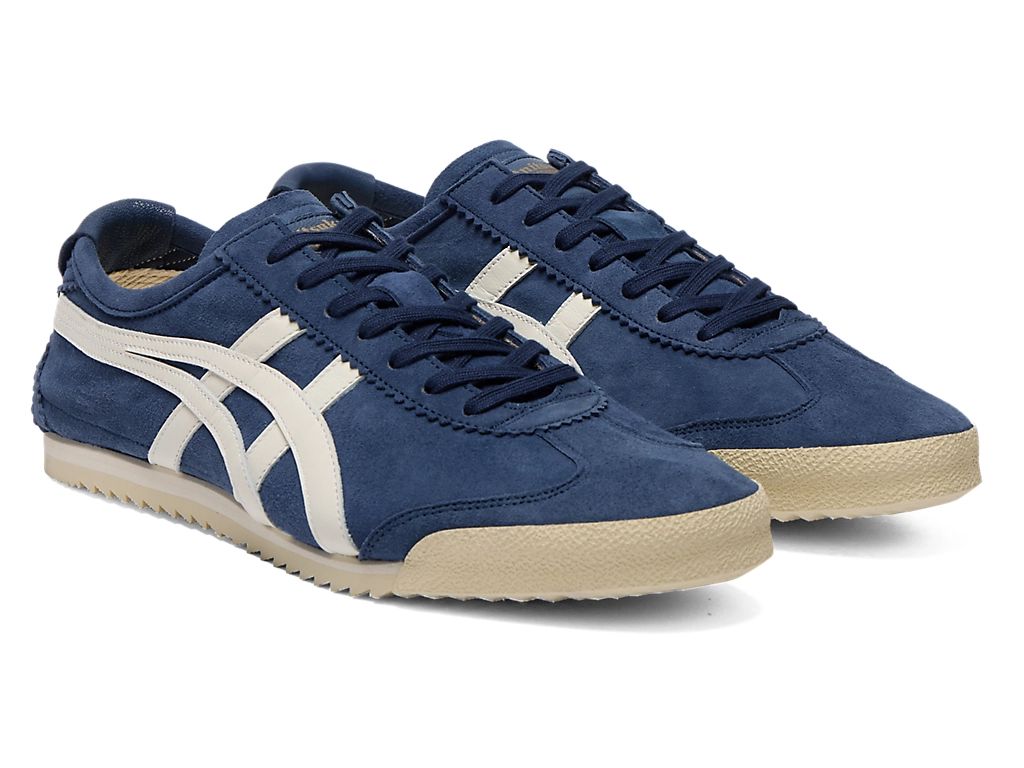 Onitsuka Tiger Mexico 66 Suede Unisex Sneakers – Navy Blue / White