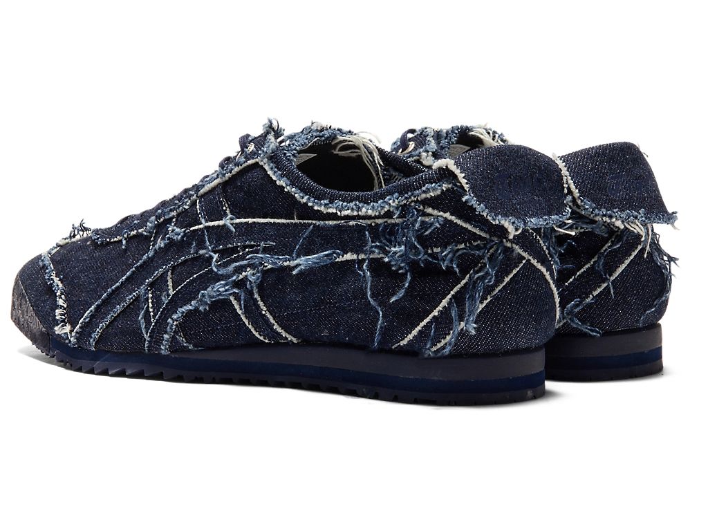 Onitsuka Tiger Mexico 66 Unisex Sneakers – Dark Blue Frayed Denim
