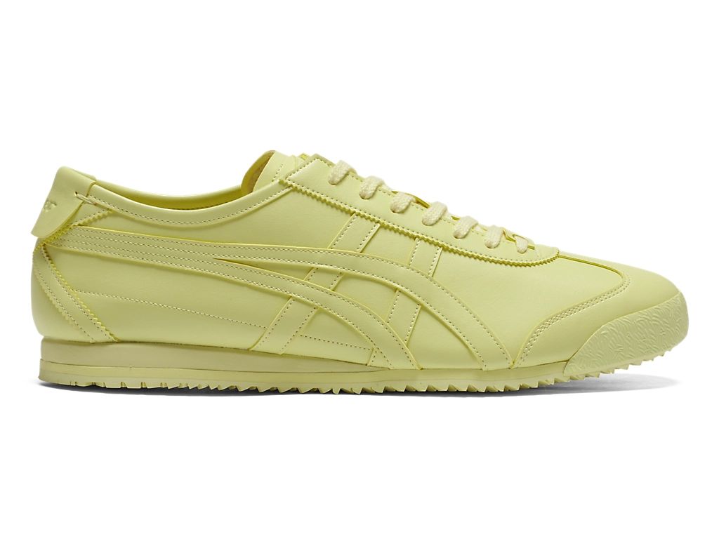 Onitsuka Tiger Mexico 66 Unisex Sneakers – Light Yellow Leather