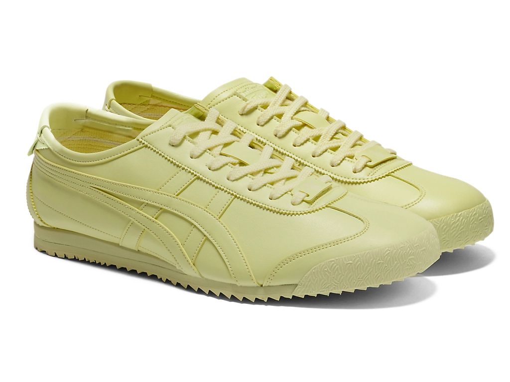 Onitsuka Tiger Mexico 66 Unisex Sneakers – Light Yellow Leather