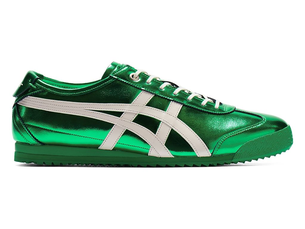 Onitsuka Tiger Mexico 66 Unisex Sneakers – Metallic Gold White Stripe