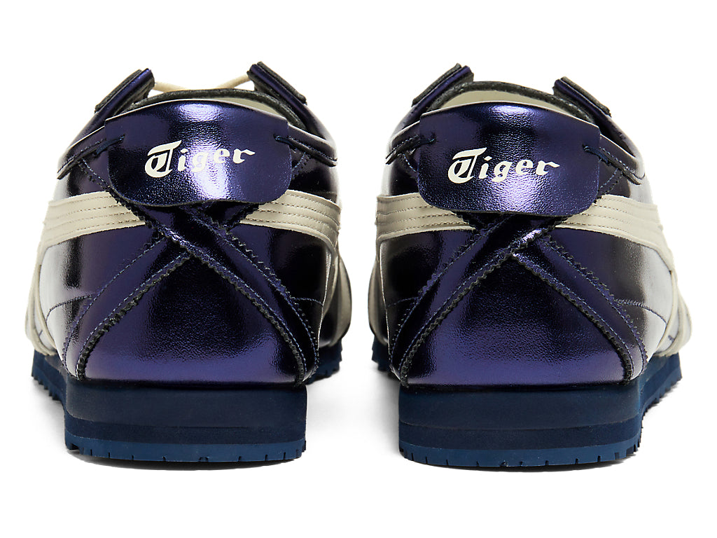 Onitsuka Tiger Mexico 66 Unisex Sneakers – Metallic Purple Off-White Stripe