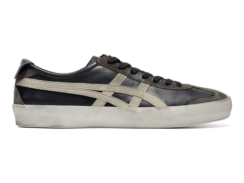 Onitsuka Tiger Mexico 66 Unisex Sneakers – Vintage Black Beige Stripe