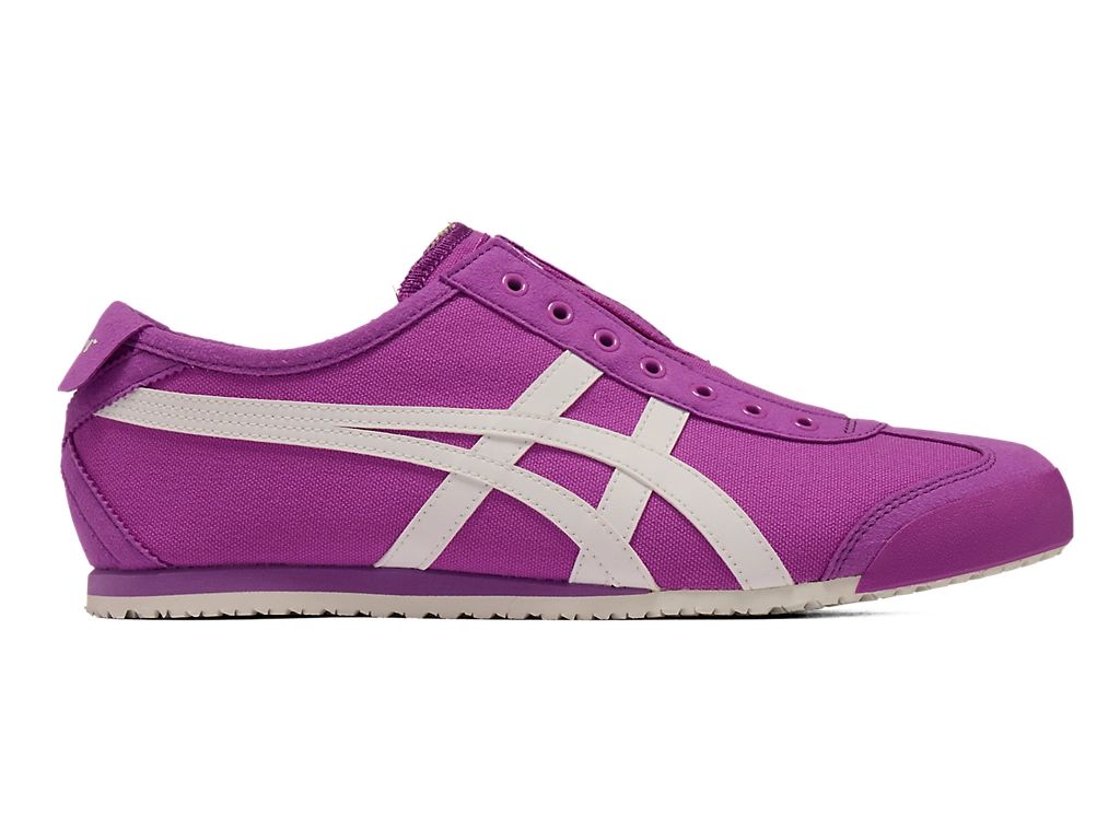 Onitsuka Tiger Mexico 66 Slip-On Unisex Sneakers – Purple White Stripe