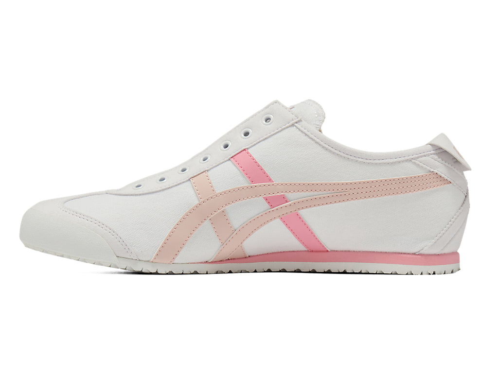 Onitsuka Tiger Mexico 66 Slip-On Unisex Sneakers – White Pink Stripe