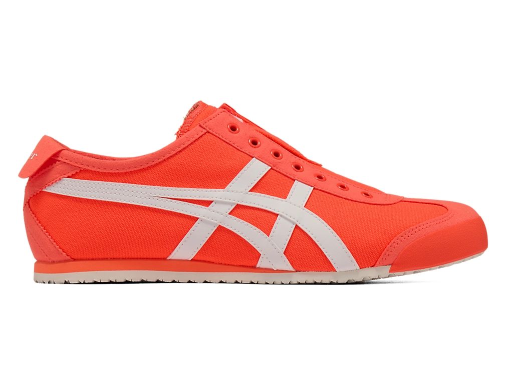 Onitsuka Tiger Mexico 66 Slip-On Unisex Sneakers – Orange White Stripe