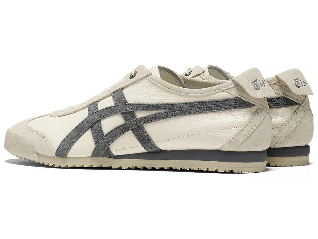 Onitsuka Tiger Mexico 66 Unisex Sneakers – Cream Dark Gray Stripe