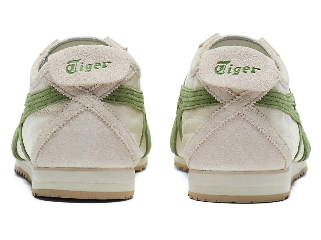 Onitsuka Tiger Mexico 66 Unisex Sneakers – Cream Green Stripe