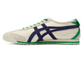 Onitsuka Tiger Mexico 66 Unisex Sneakers – Cream Navy Green Stripe