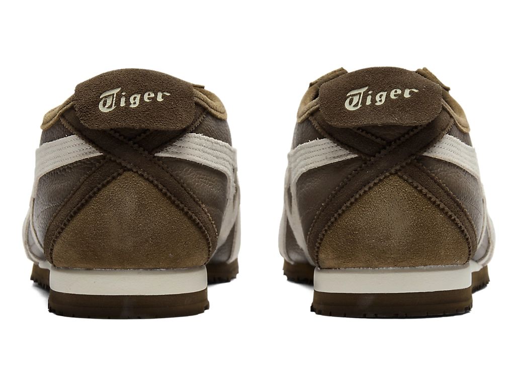 Onitsuka Tiger Mexico 66 Unisex Sneakers – Brown Off-White Stripe