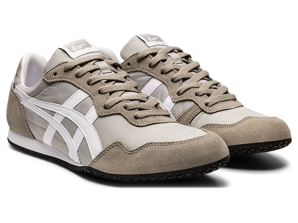 Onitsuka Tiger Serrano Unisex Sneakers – Taupe / White
