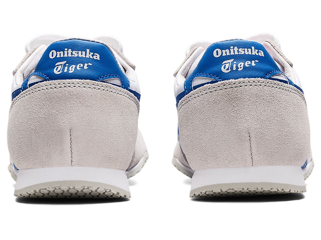 Onitsuka Tiger Serrano Unisex Sneakers – White / Blue / Red