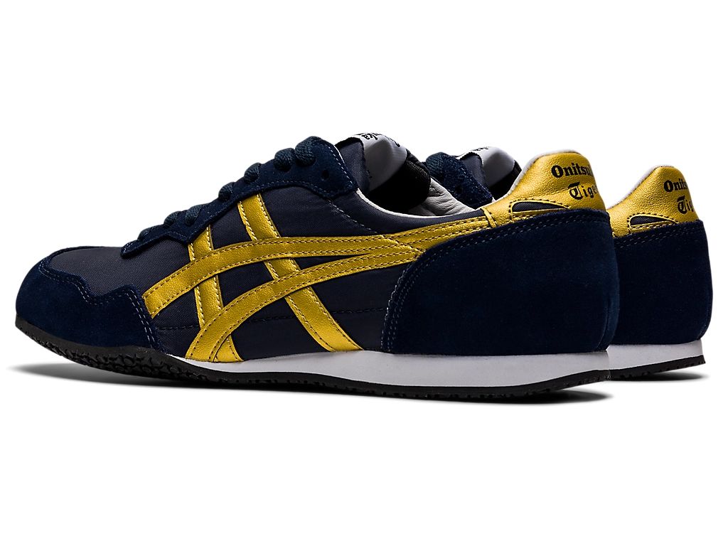 Onitsuka Tiger Serrano Unisex Sneakers – Navy / Gold