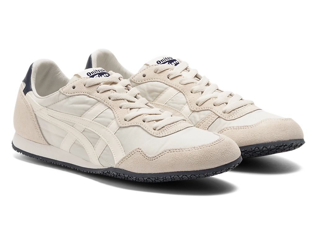 Onitsuka Tiger Serrano Unisex Sneakers – Cream / Navy
