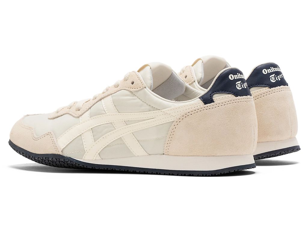 Onitsuka Tiger Serrano Unisex Sneakers – Cream / Navy