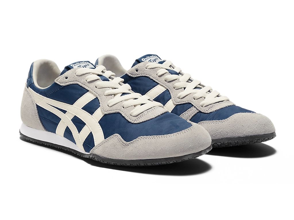 Onitsuka Tiger Serrano Unisex Sneakers – Blue / Cream