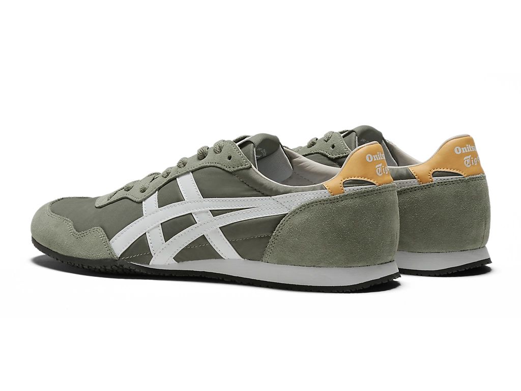 Onitsuka Tiger Serrano Unisex Sneakers – Olive / White